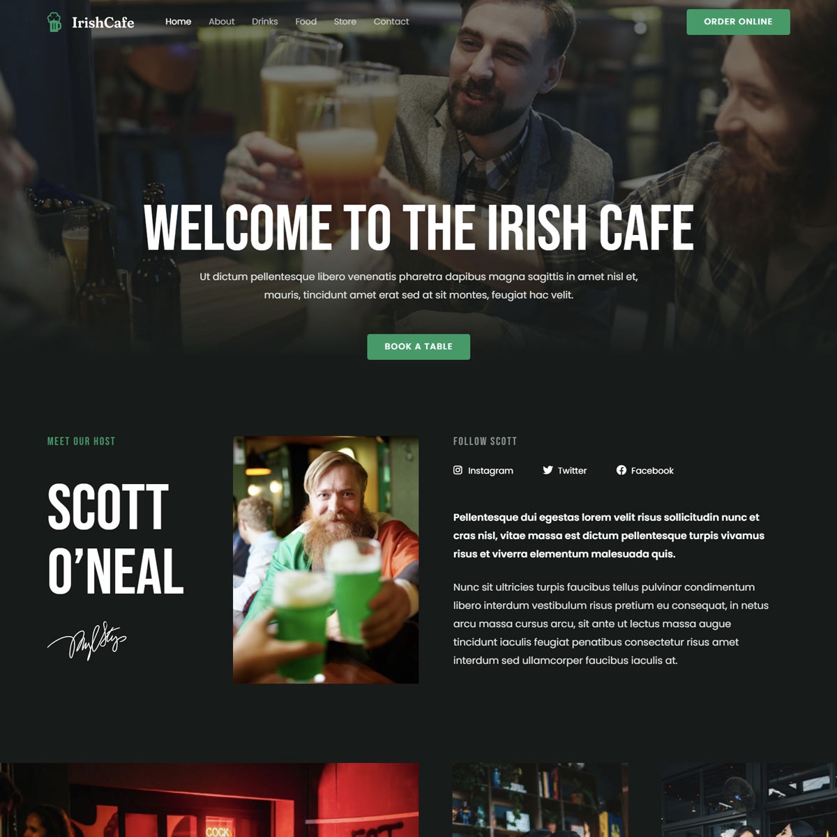 Restaurant Template 3